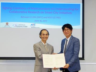 Collaborative Research on SMART City Intiatives with CUHK in Hong Kong image