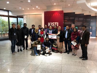 Government officers of Bangladesh visited KISTI to study STI Infrastructure image