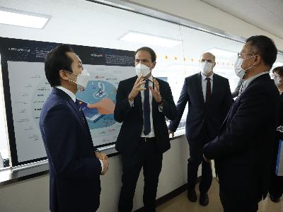 Mr. Cédric O, French Secretary of State for the Digital Transition and Electronic Communications visited KISTI image